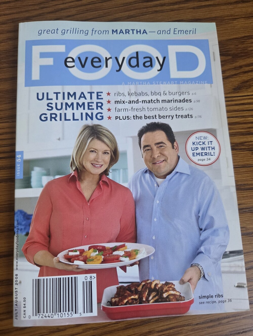 Martha Stewart Everyday Food - July/August 2008